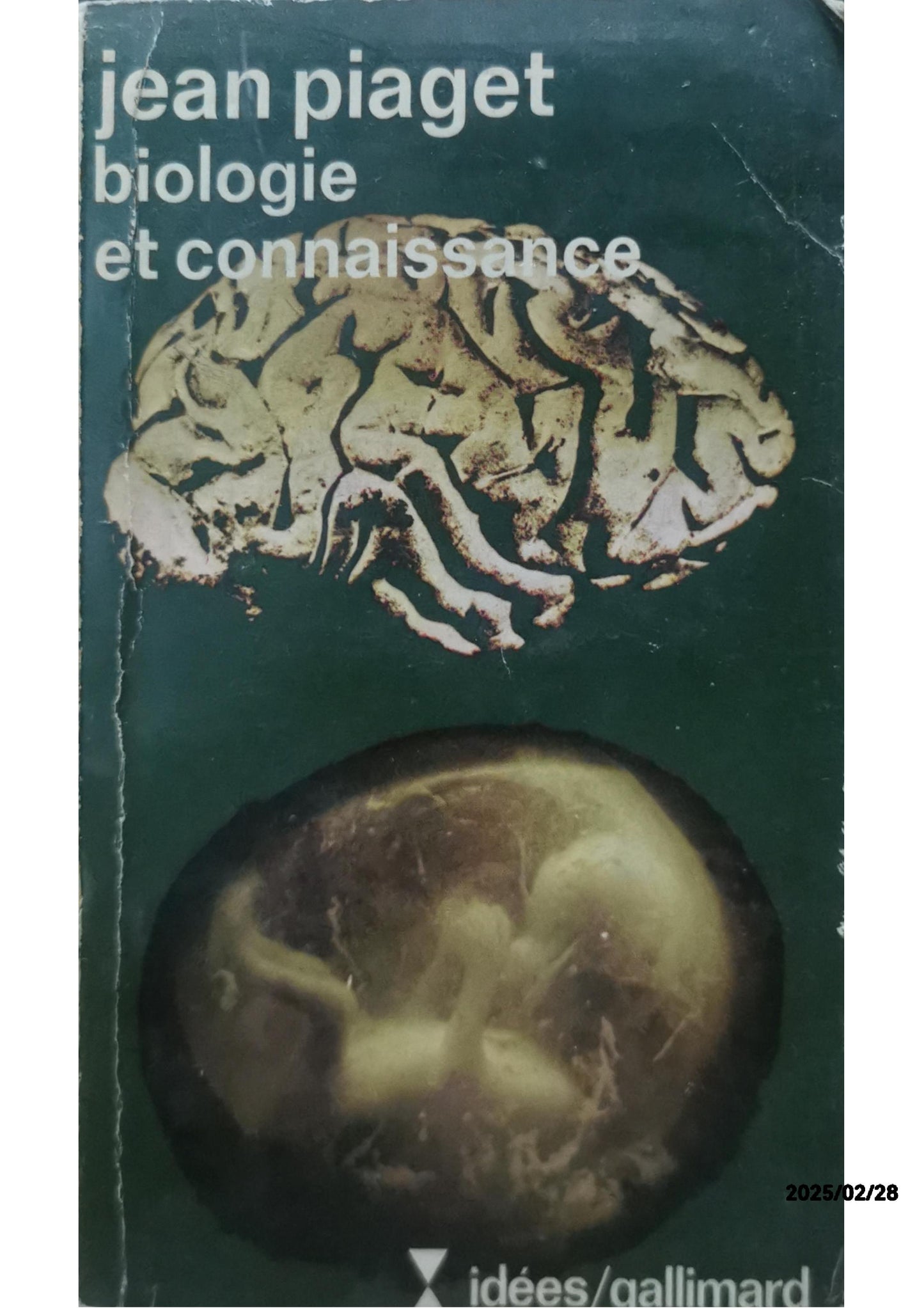 Biologie et connaissance: Essai sur les relations entre les régulations organiques et les processus cognitifs Broché – 1 octobre 1992 de Jean Piaget (Auteur), M Buscaglia (Auteur)