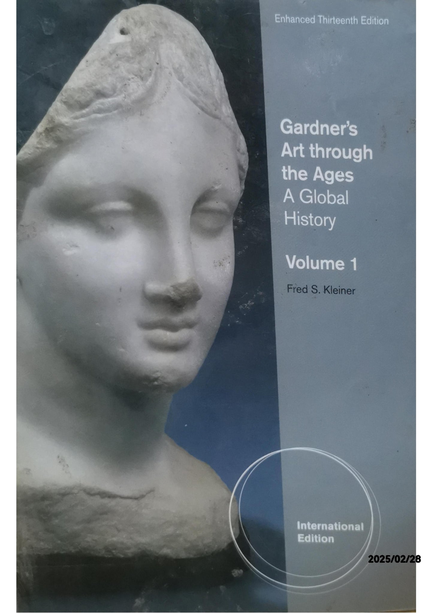 Gardner's Art Through The Ages Volume 1 (by Kleiner)