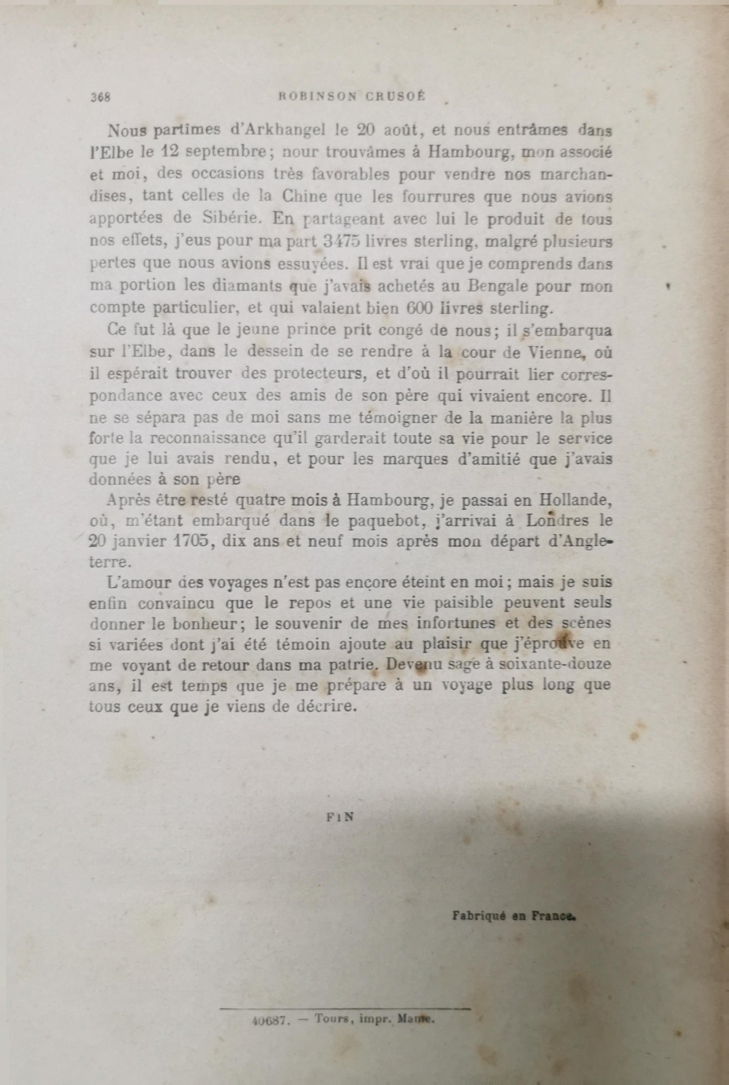 Aventures de Robinson Crusoé (French Edition) Hardcover –  French Edition  by Daniel Defoe (Creator), Paul 1804-1866 Gavarni (Creator)