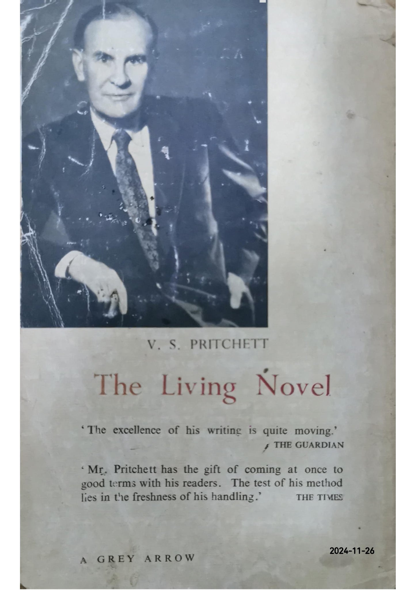 The living novel Novel by V. S. Pritchett