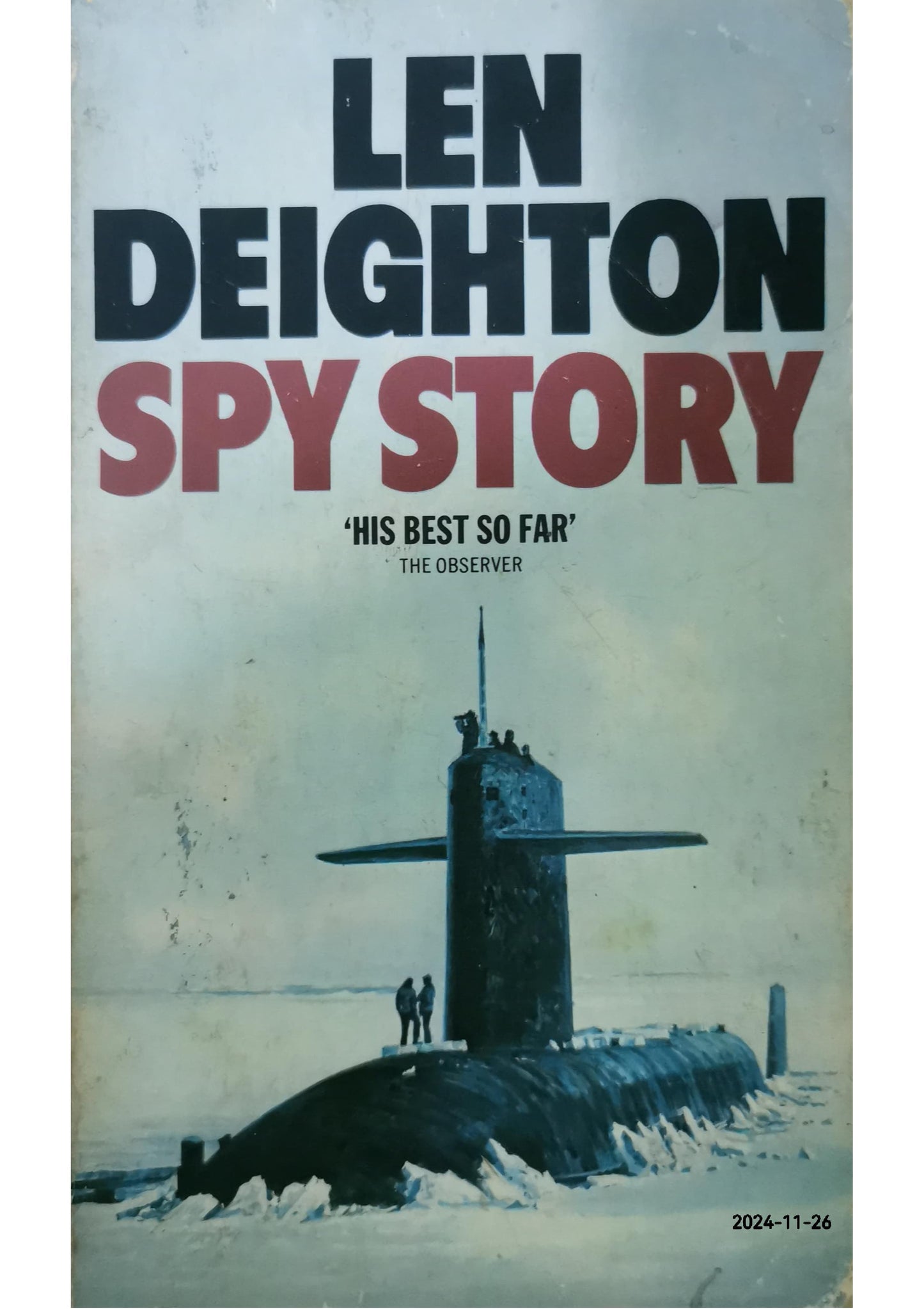 Spy Story Novel by Len Deighton