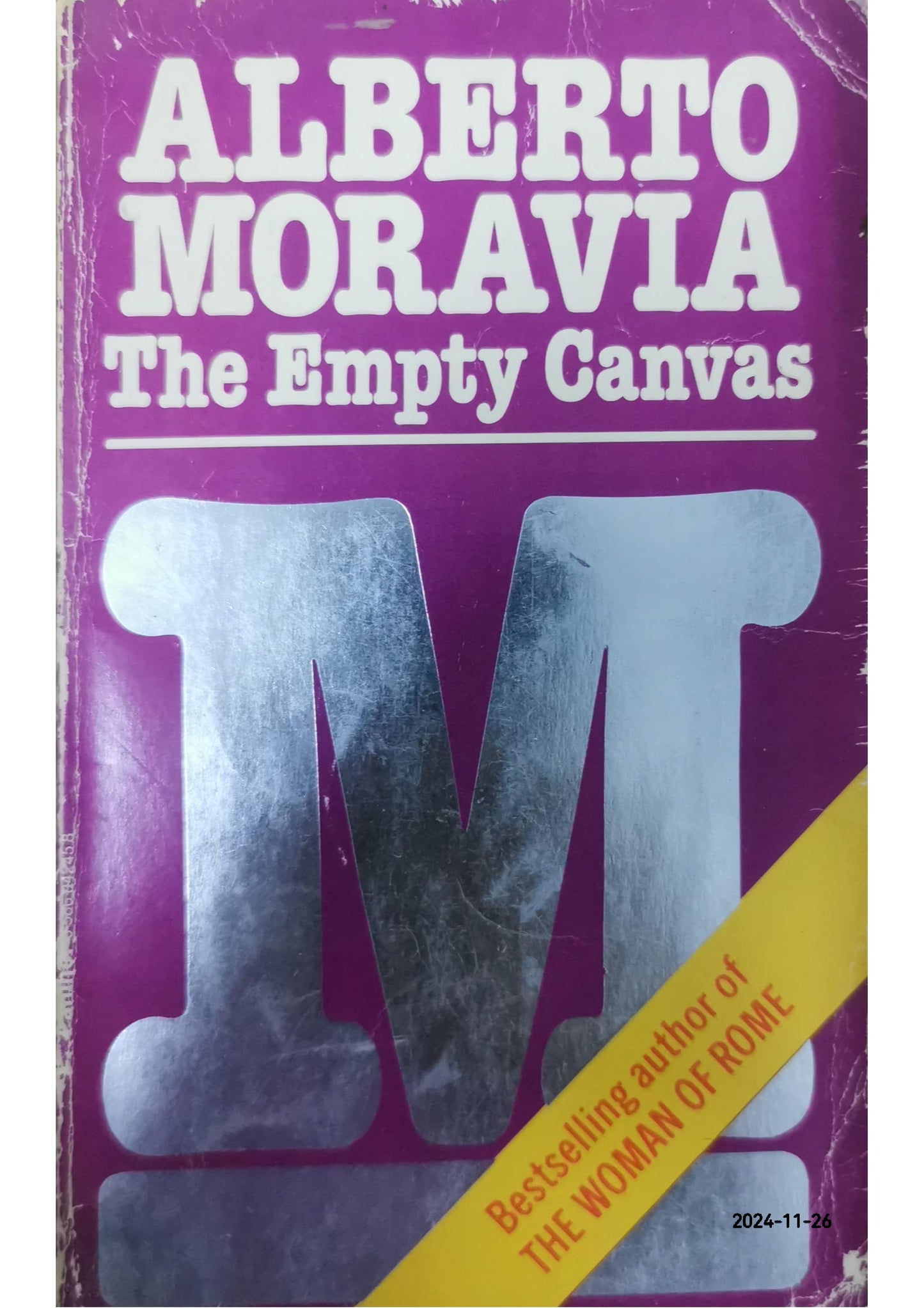 The Empty Canvas Mass Market Paperback –  by Alberto Moravia