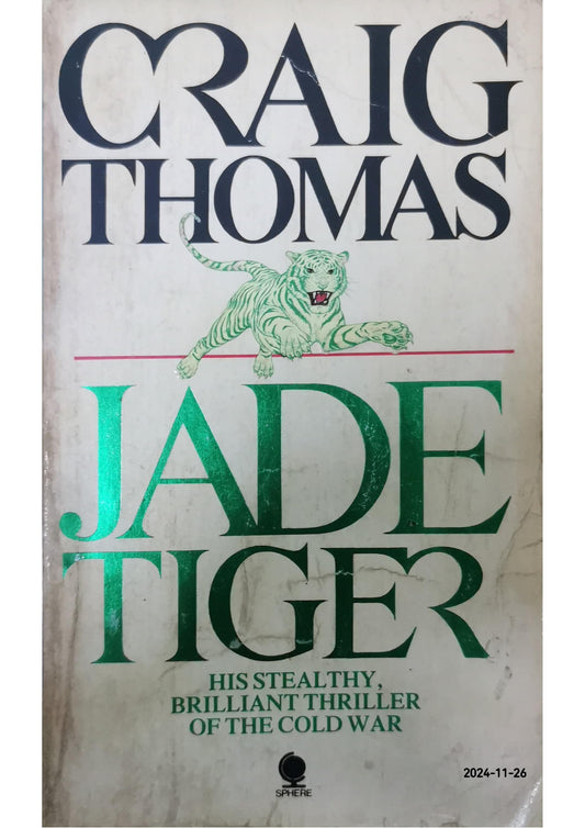 Jade Tiger Book by Craig Thomas