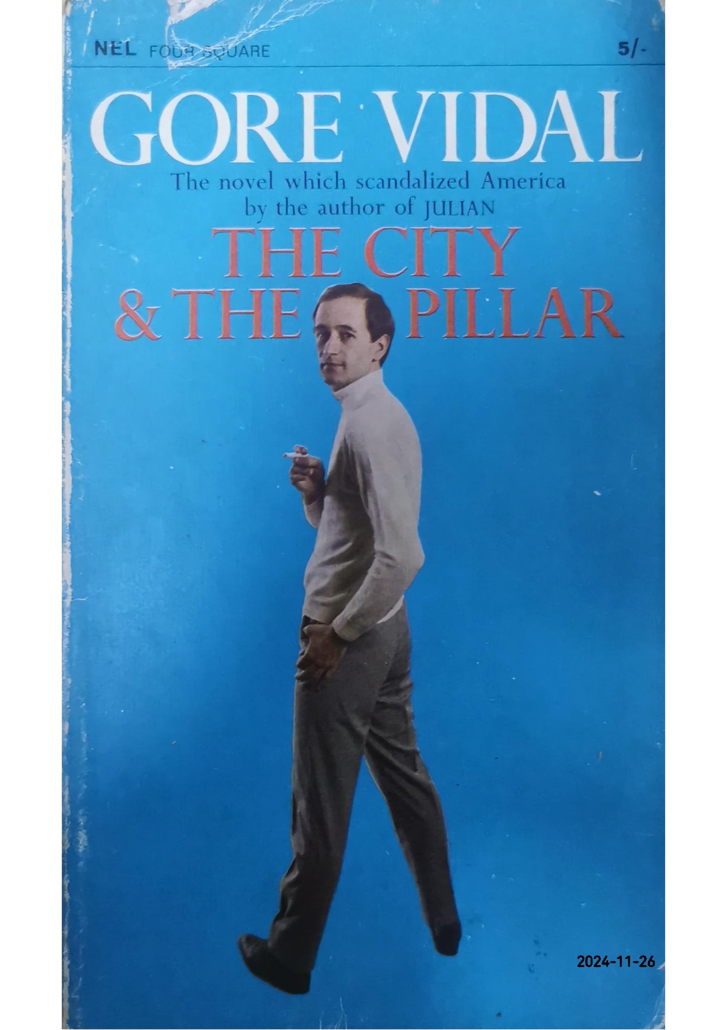 The City and the Pillar Novel by Gore Vidal