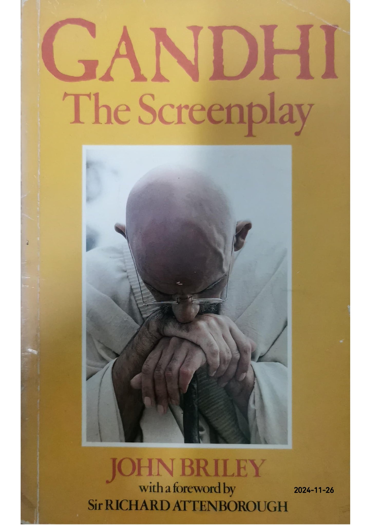 Gandhi " : The Screenplay Paperback –  by John Briley