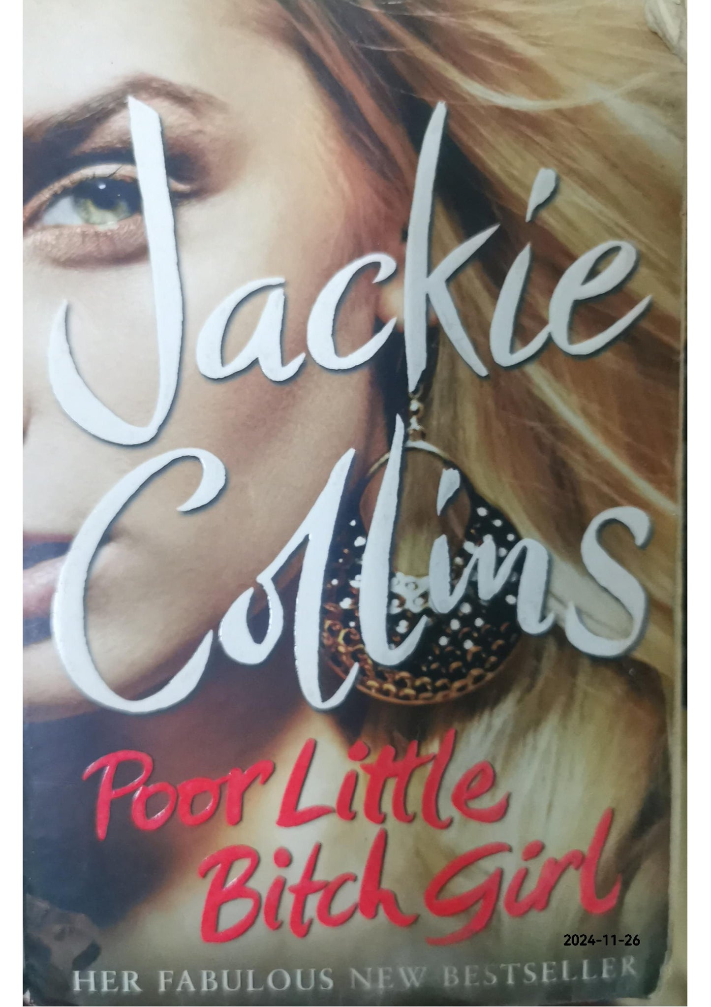 Poor Little Bitch Girl Novel by Jackie Collins