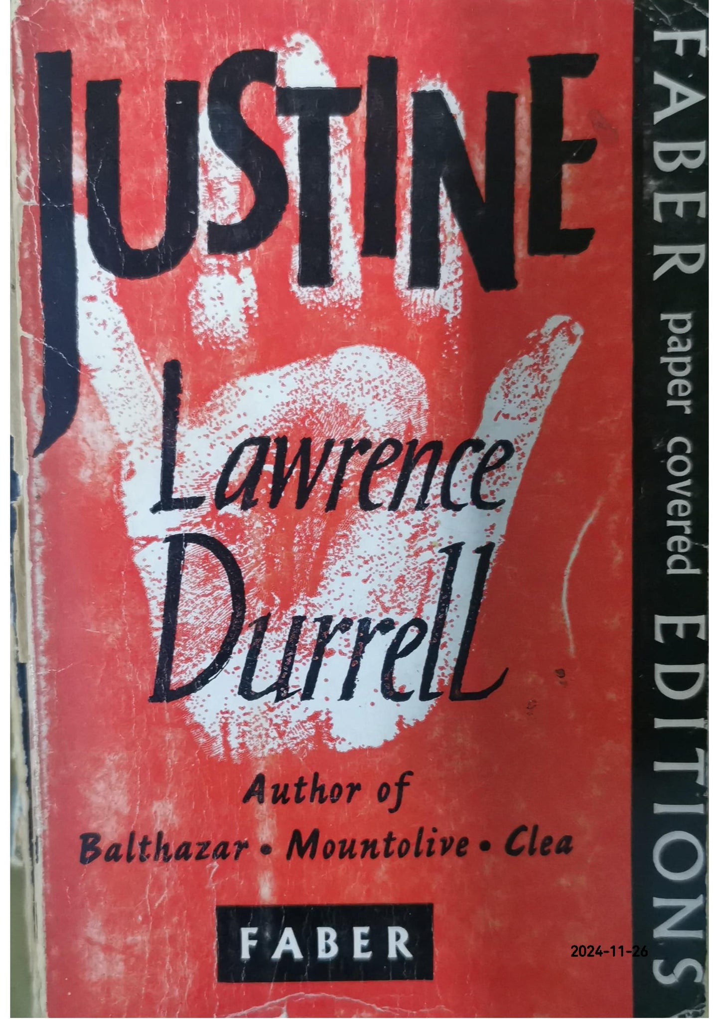 Justine - Softcover Lawrence Durrell