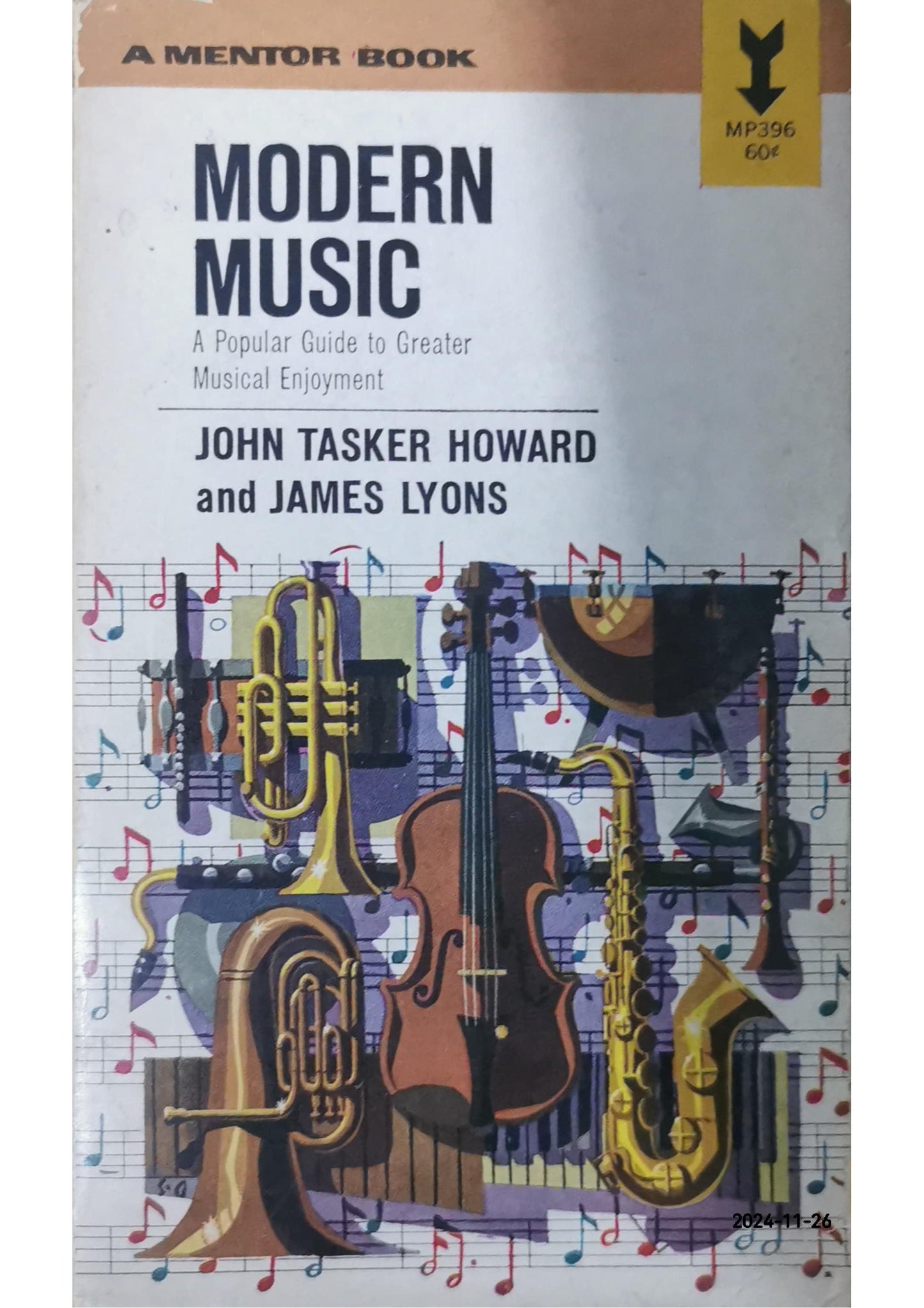 Modern music Unknown Binding –  by John tasker Howard & James lyons