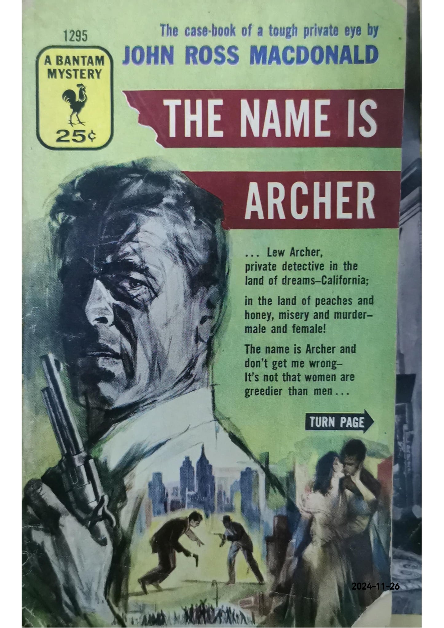 The Name Is Archer Book by Ross Macdonald