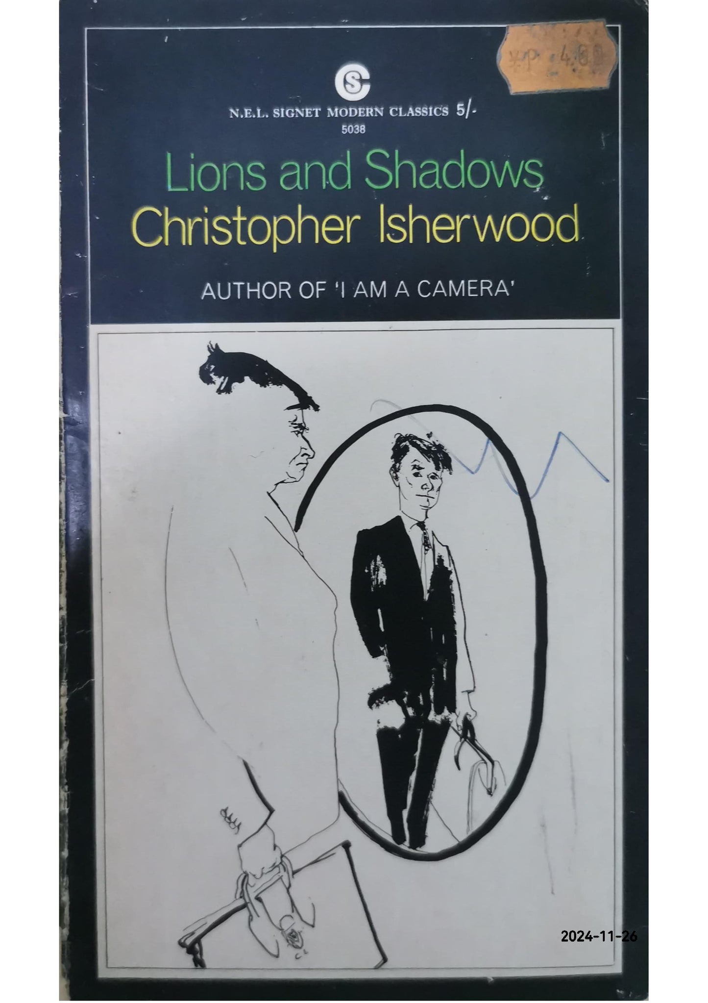 Lions and shadows Book by Christopher Isherwood