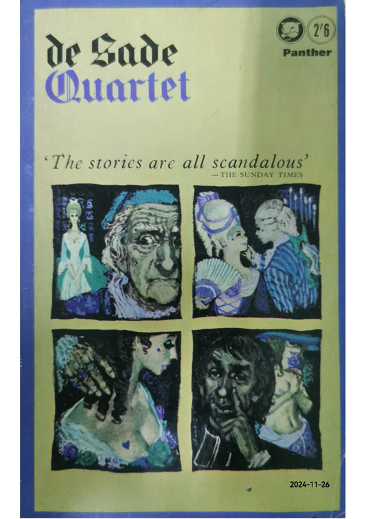 de Sade Quartet 'The stories are all scandalous' The Sunday Times 1963