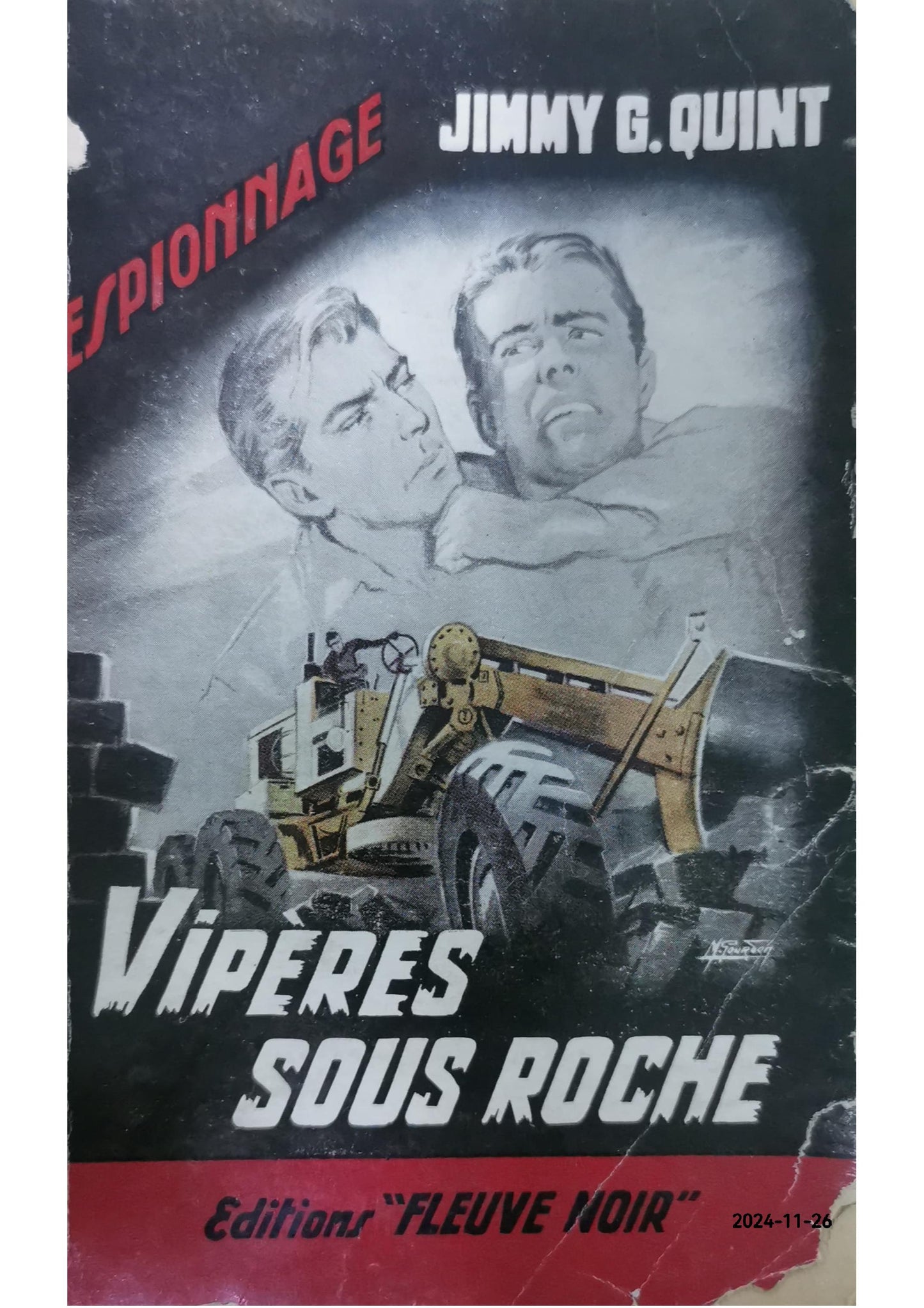 Vipères sous roche Paperback French Edition  by Jimmy G. Quint