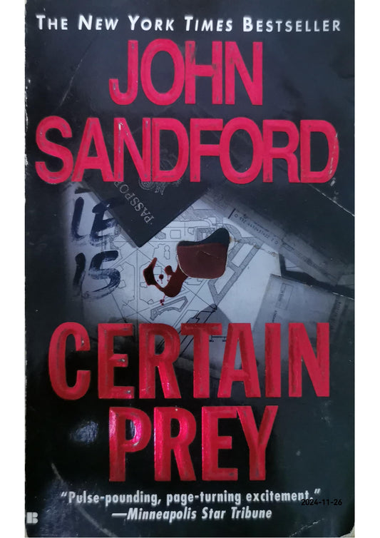 Certain Prey Book by John Sandford