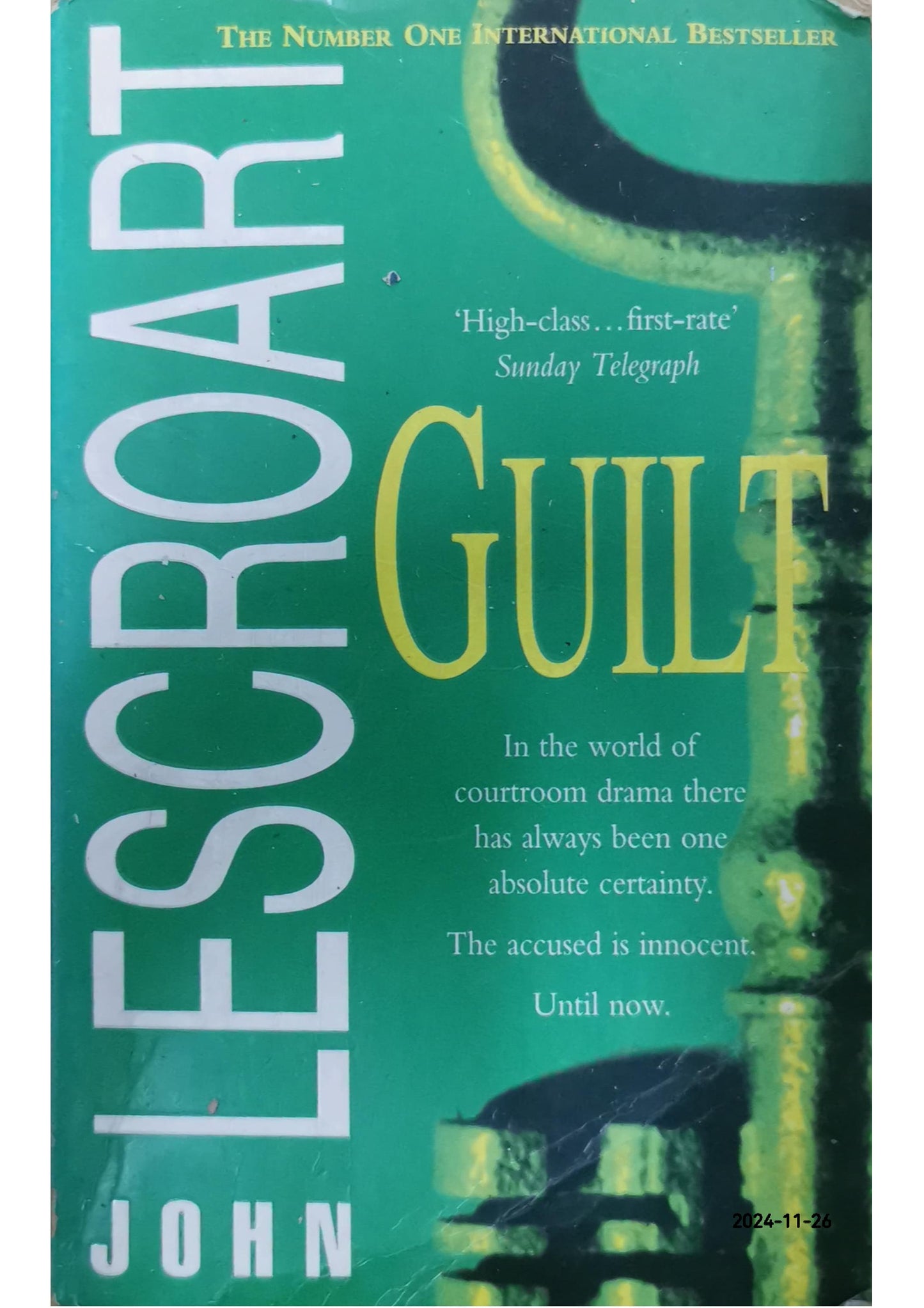 Guilt Book by John Lescroart