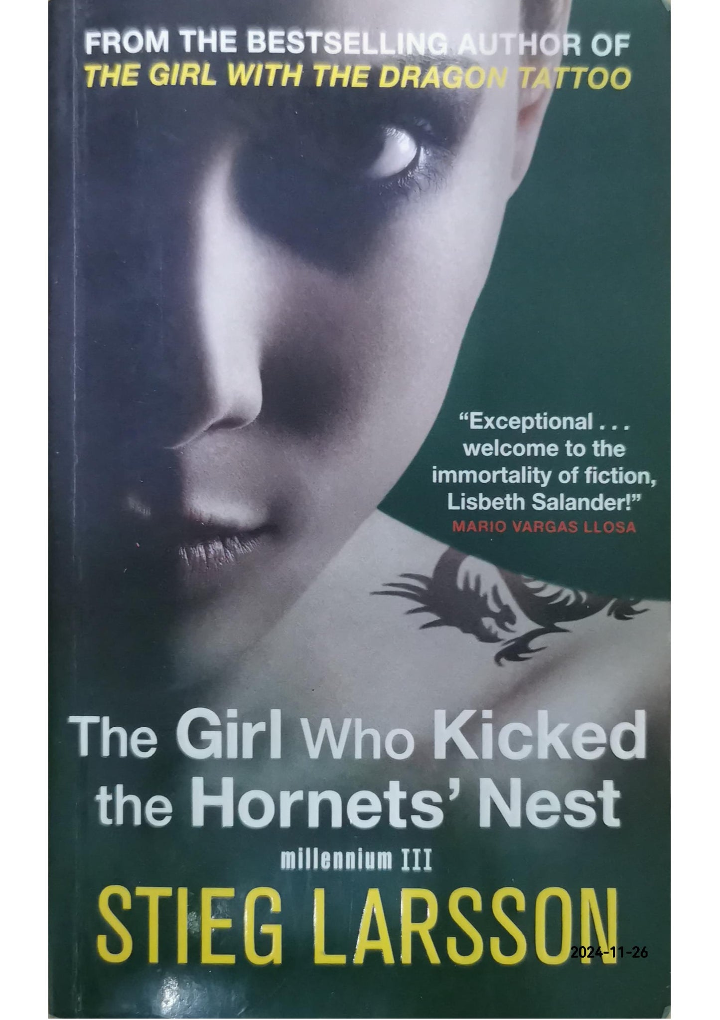 The Girl Who Kicked the Hornet's Nest (The Girl with the Dragon Tattoo Series) Paperback –by Stieg Larsson