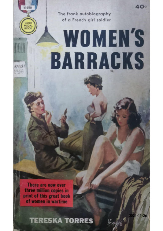 Women's Barracks Book by Tereska Torrès