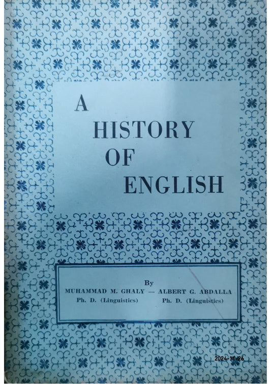 A history of english