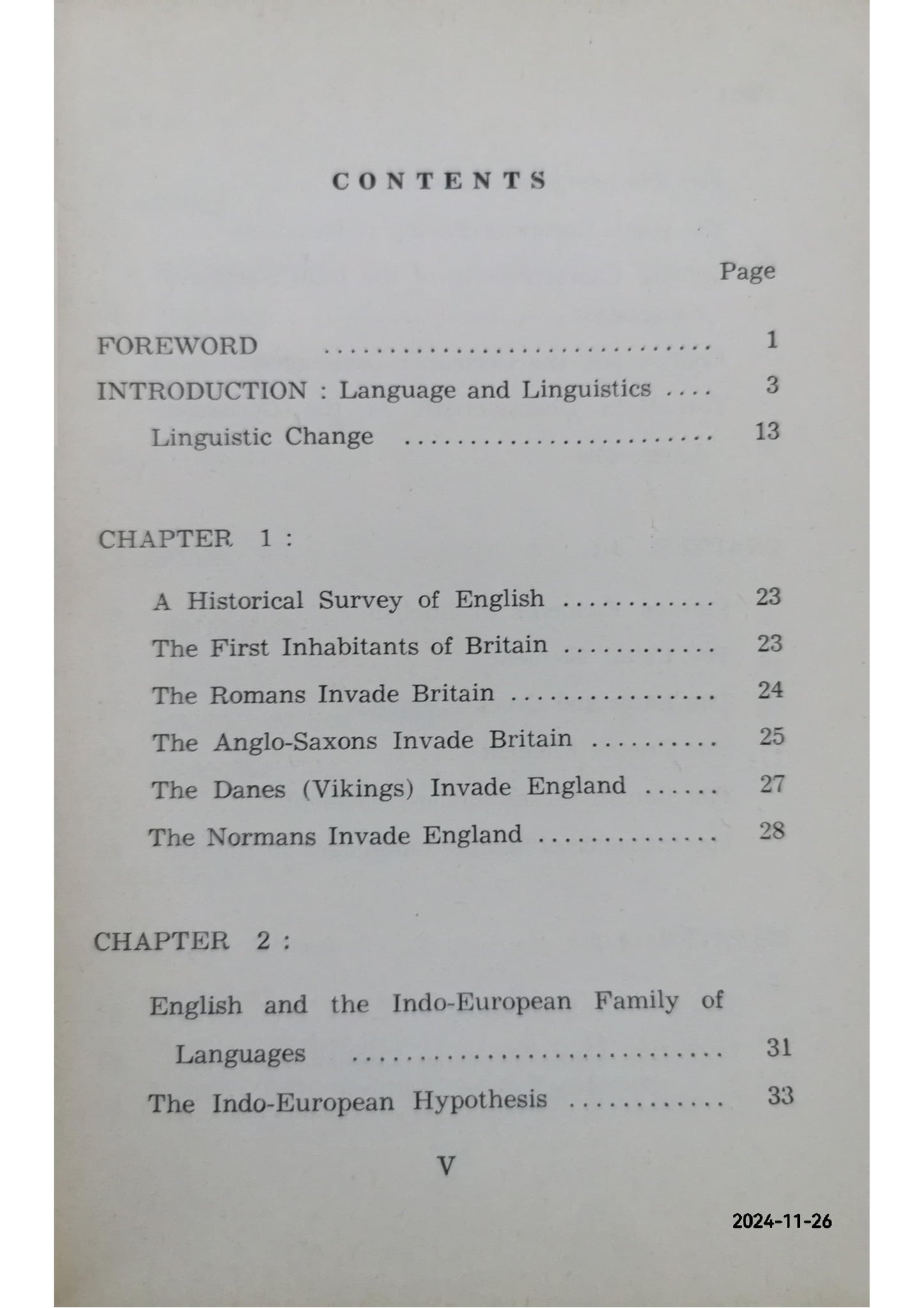 A history of english