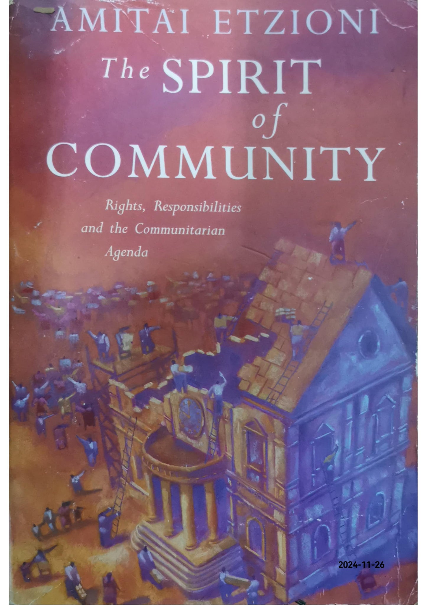 Spirit Of Community Paperback – by Amitai Etzioni