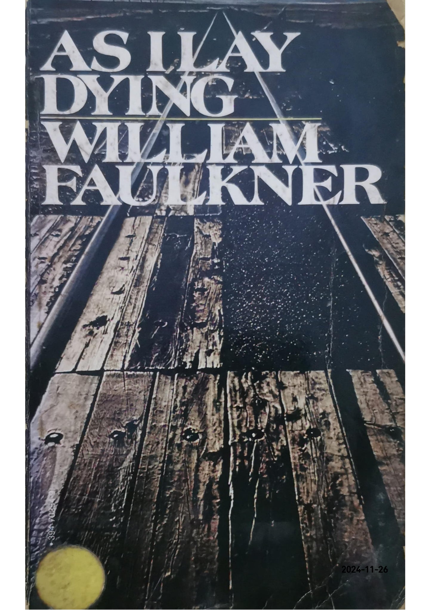 As I Lay Dying Novel by William Faulkner