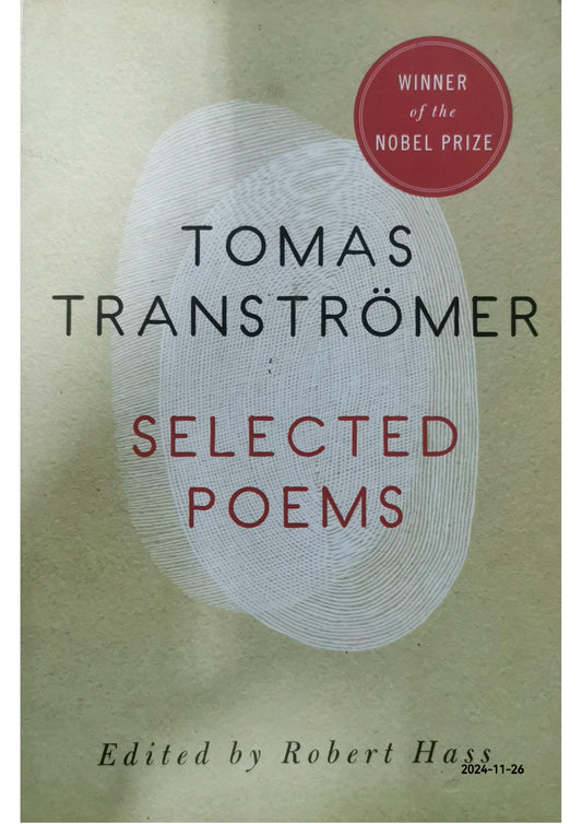 Selected Poems Book by Tomas Tranströmer