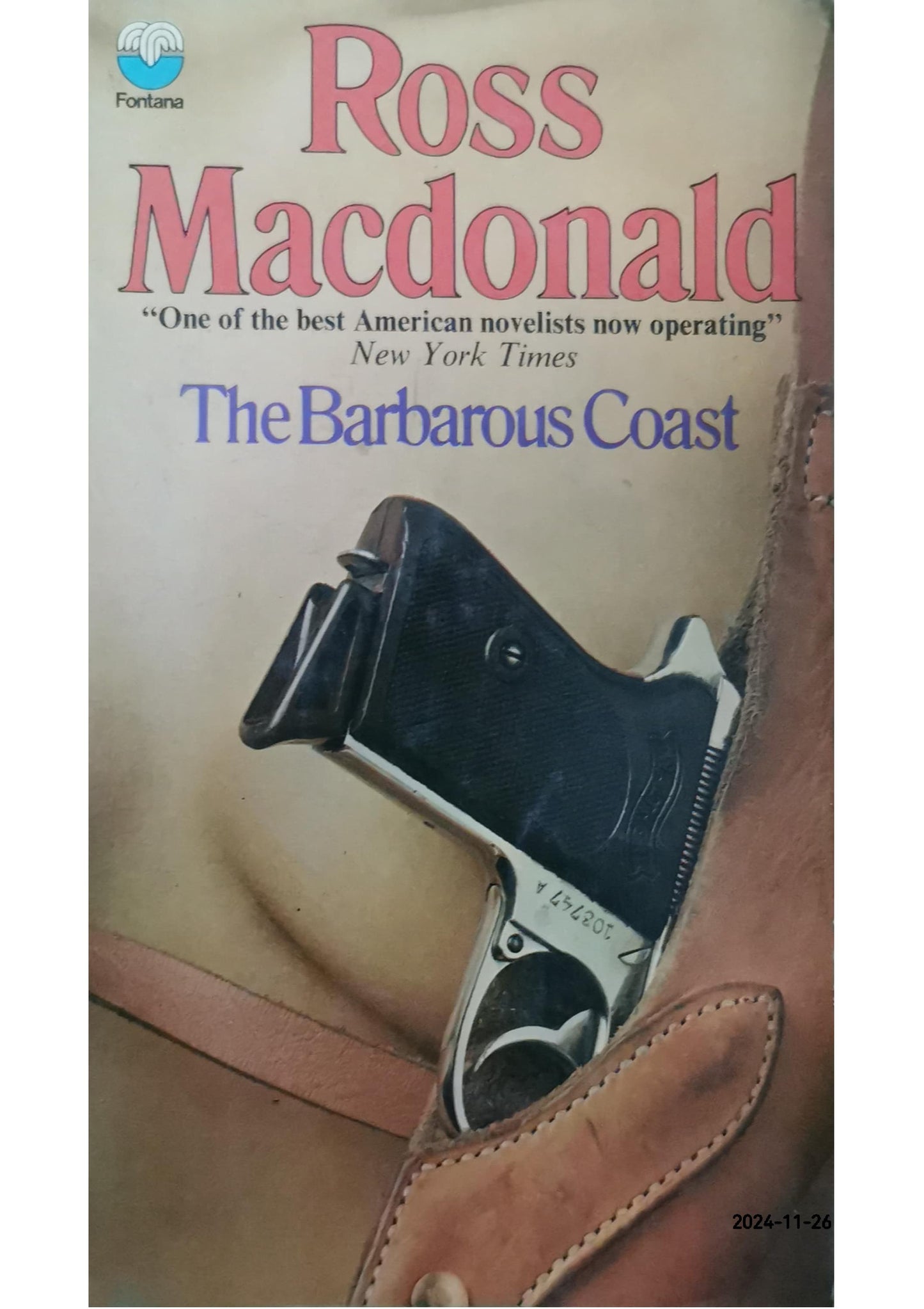 The Barbarous Coast Novel by Ross Macdonald