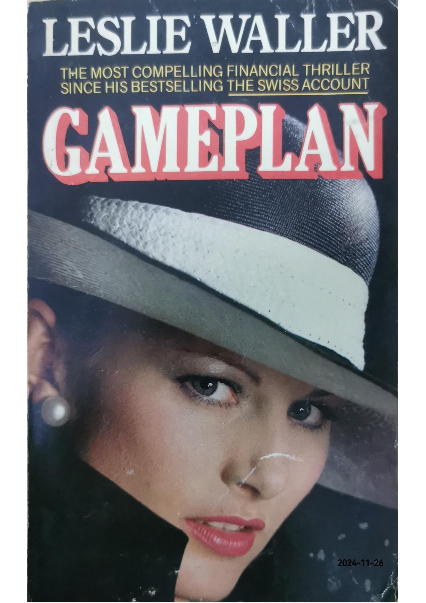 Gameplan Book by Leslie Waller