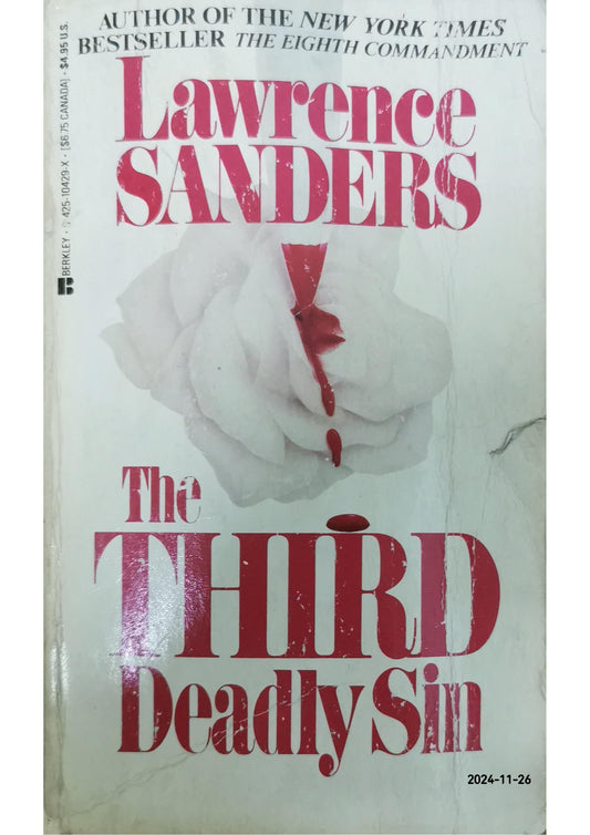 The Third Deadly Sin Book by Lawrence Sanders