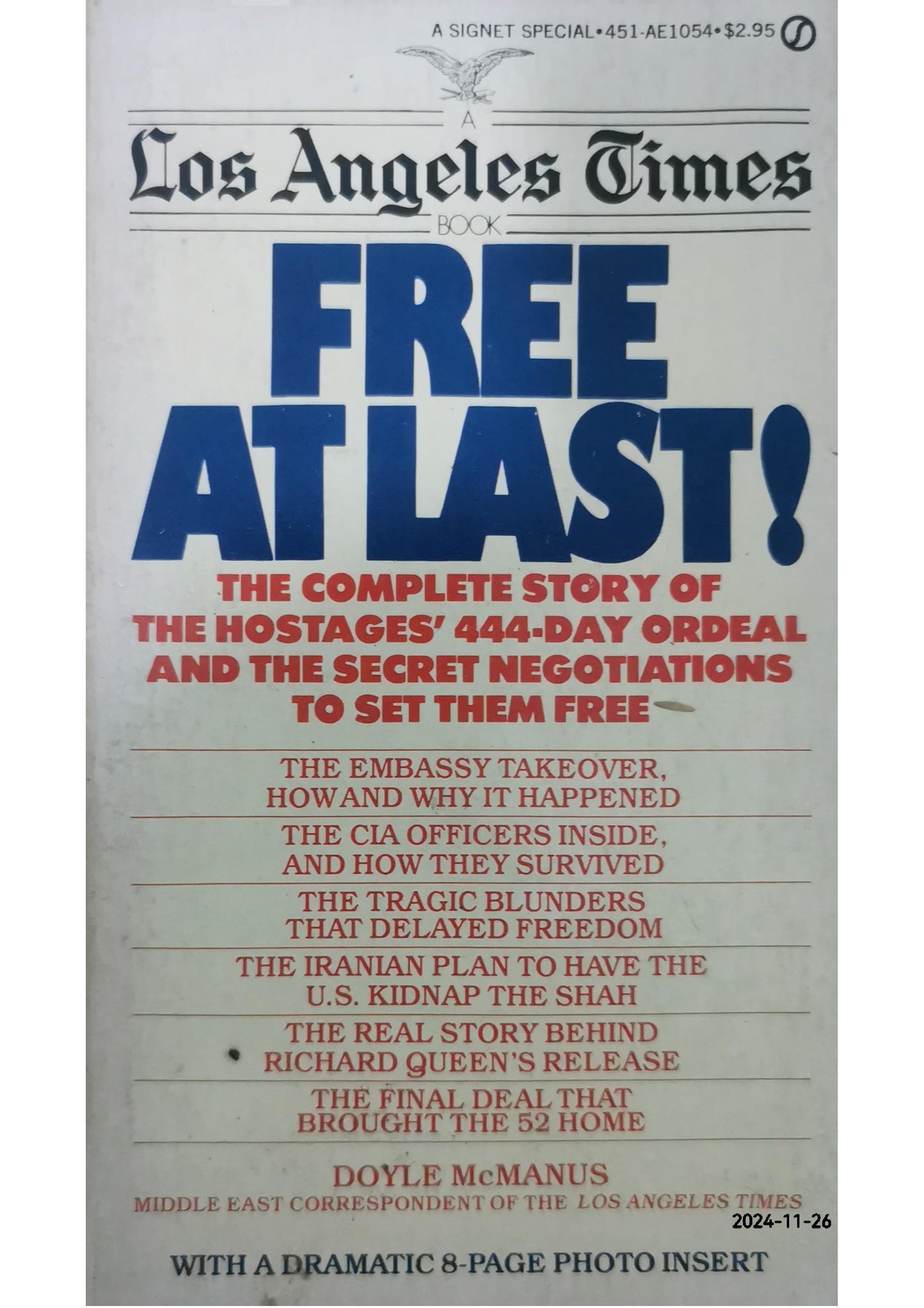 free at last! by Doyle McManus