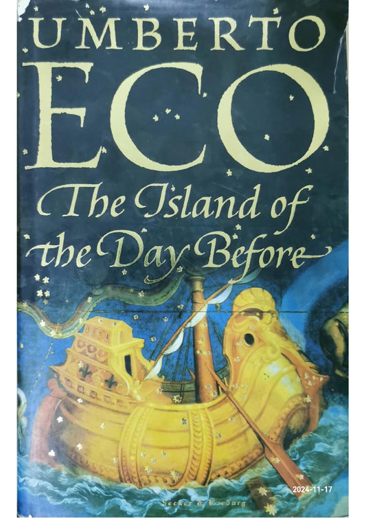 The Island of the Day Before Novel by Umberto Eco