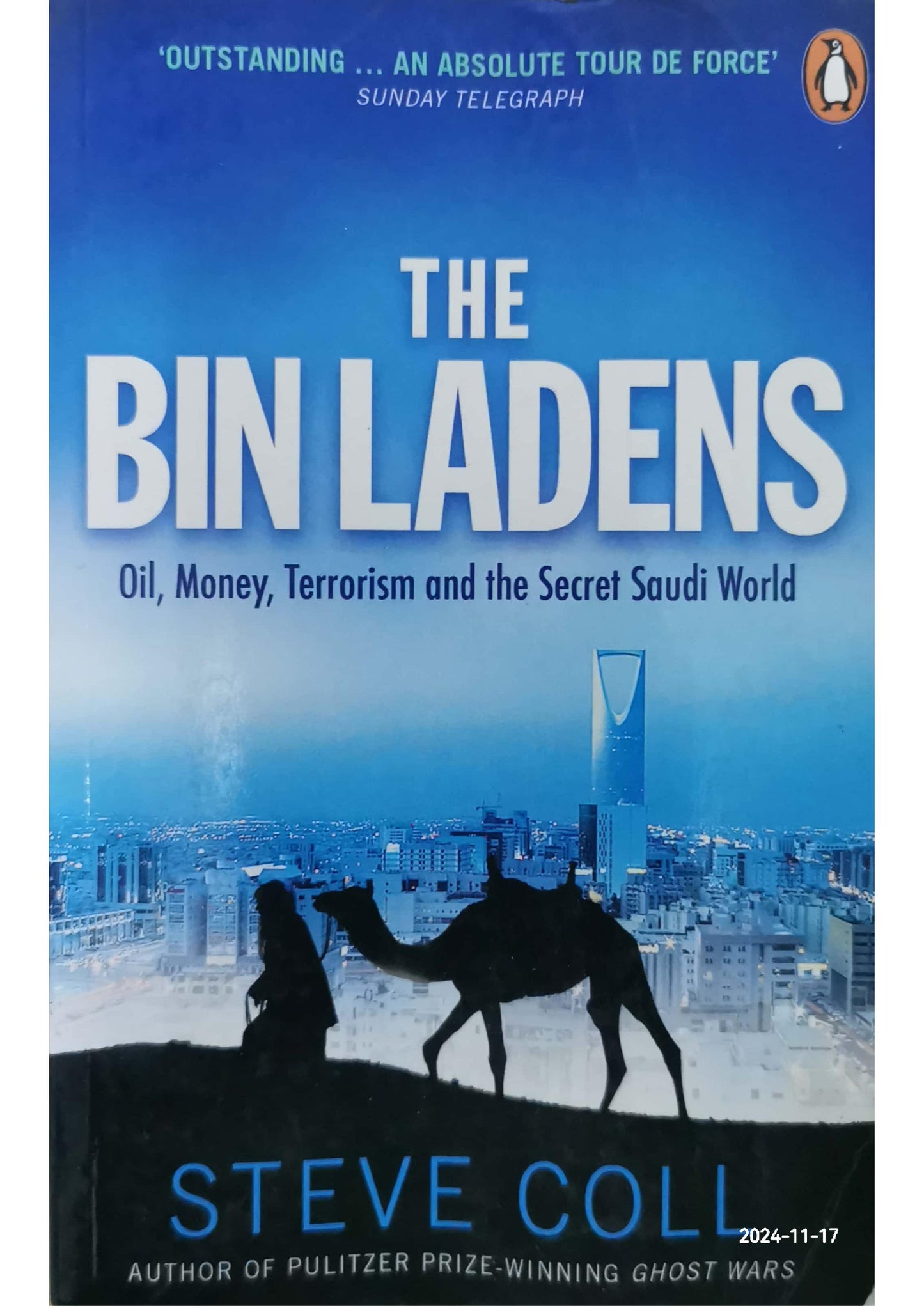 The Bin Ladens: An Arabian Family in the American Century Book by Steve Coll