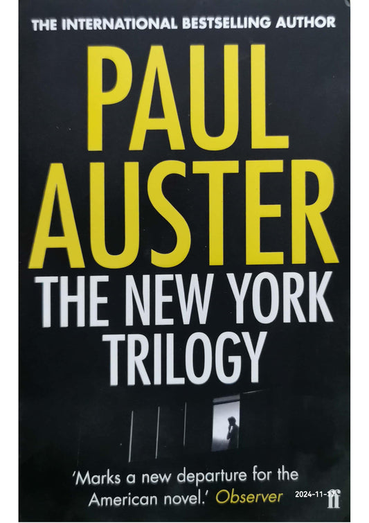 The New York Trilogy Paperback – by Paul Auster (Author)