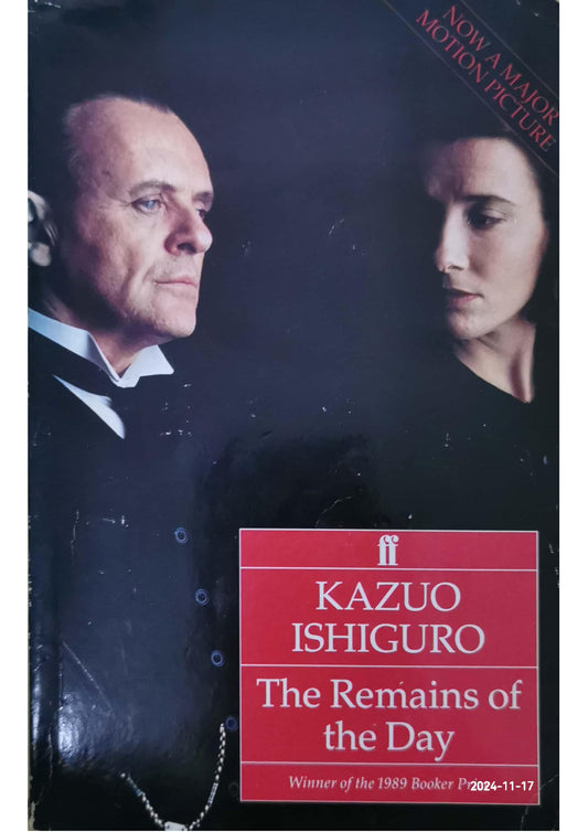 The Remains of the Day Novel by Kazuo Ishiguro