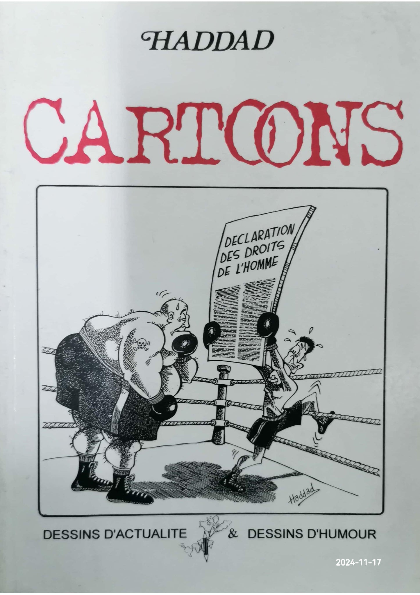 haddad cartoons dessins d'actualité book