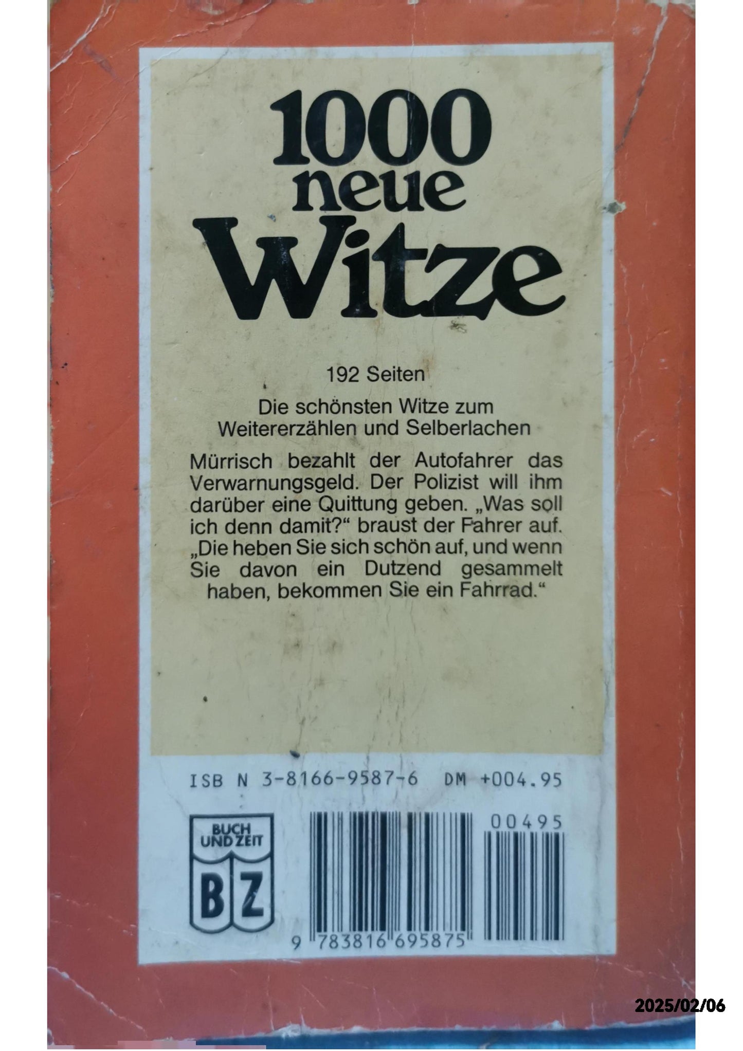 1000 neue Witze zum Totlachen: Roman (Pavillon) Paperback – 1 Sept. 2001 by Hoppe Ullrich (Autor)