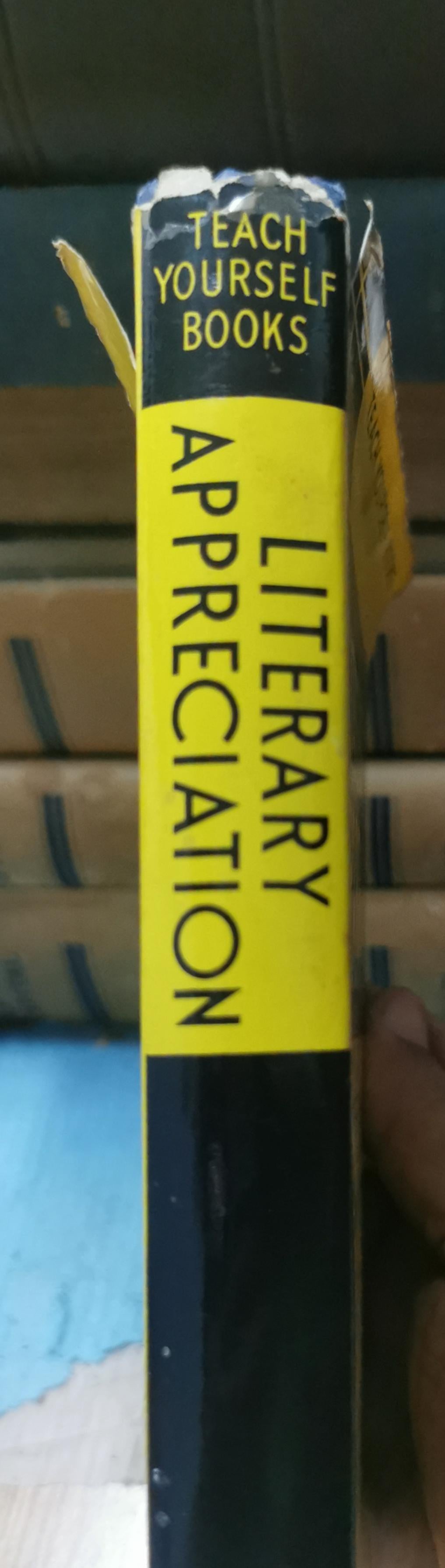 Literary Appreciation (v. 1) (Teach Yourself) Hardcover – 1 Dec. 1950 by Arthur Compton-Rickett (Author), Peter Westland (Editor)