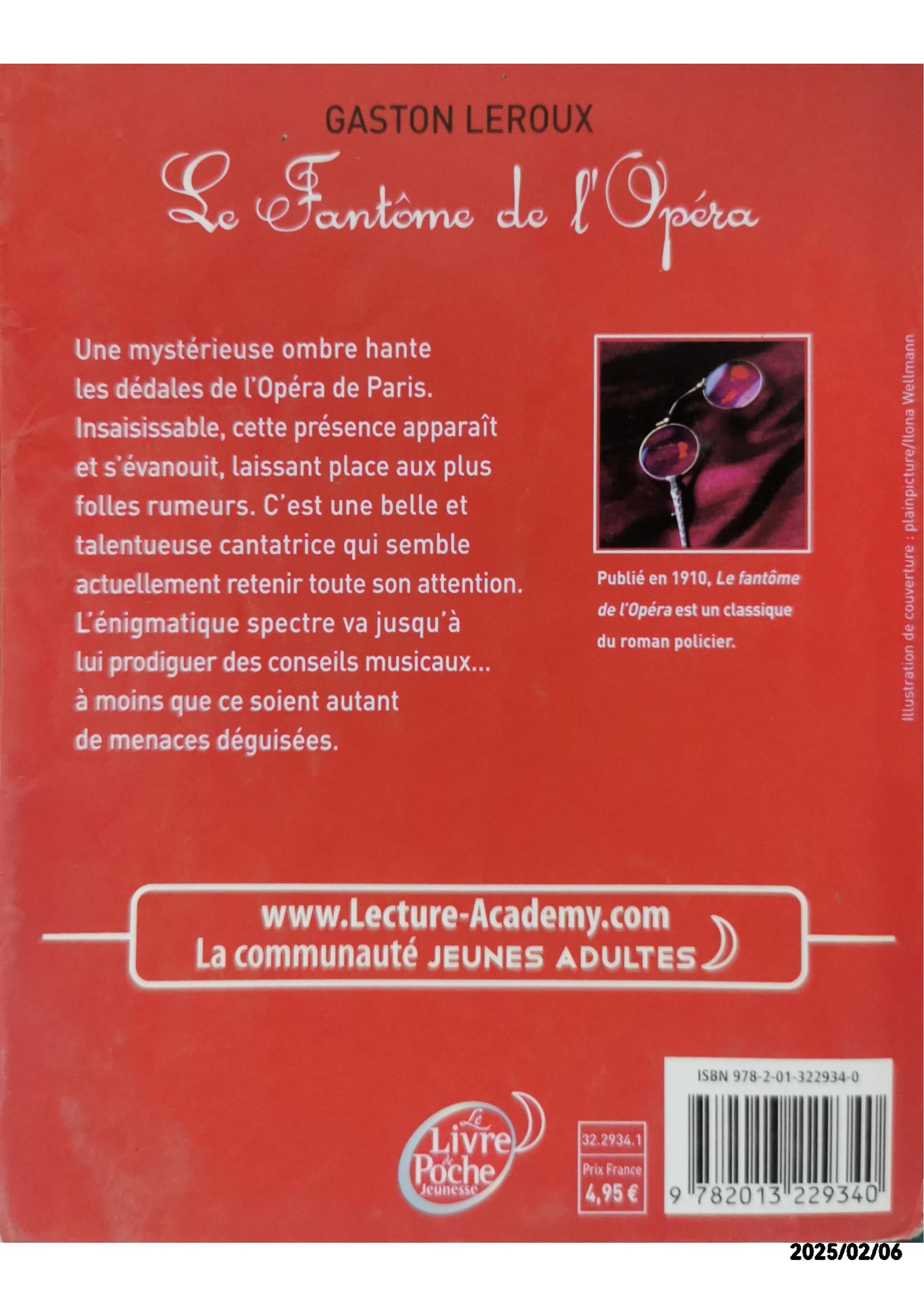 Le Fantôme de l'Opéra Broché – 5 octobre 2017 de Gaston Leroux (Auteur)