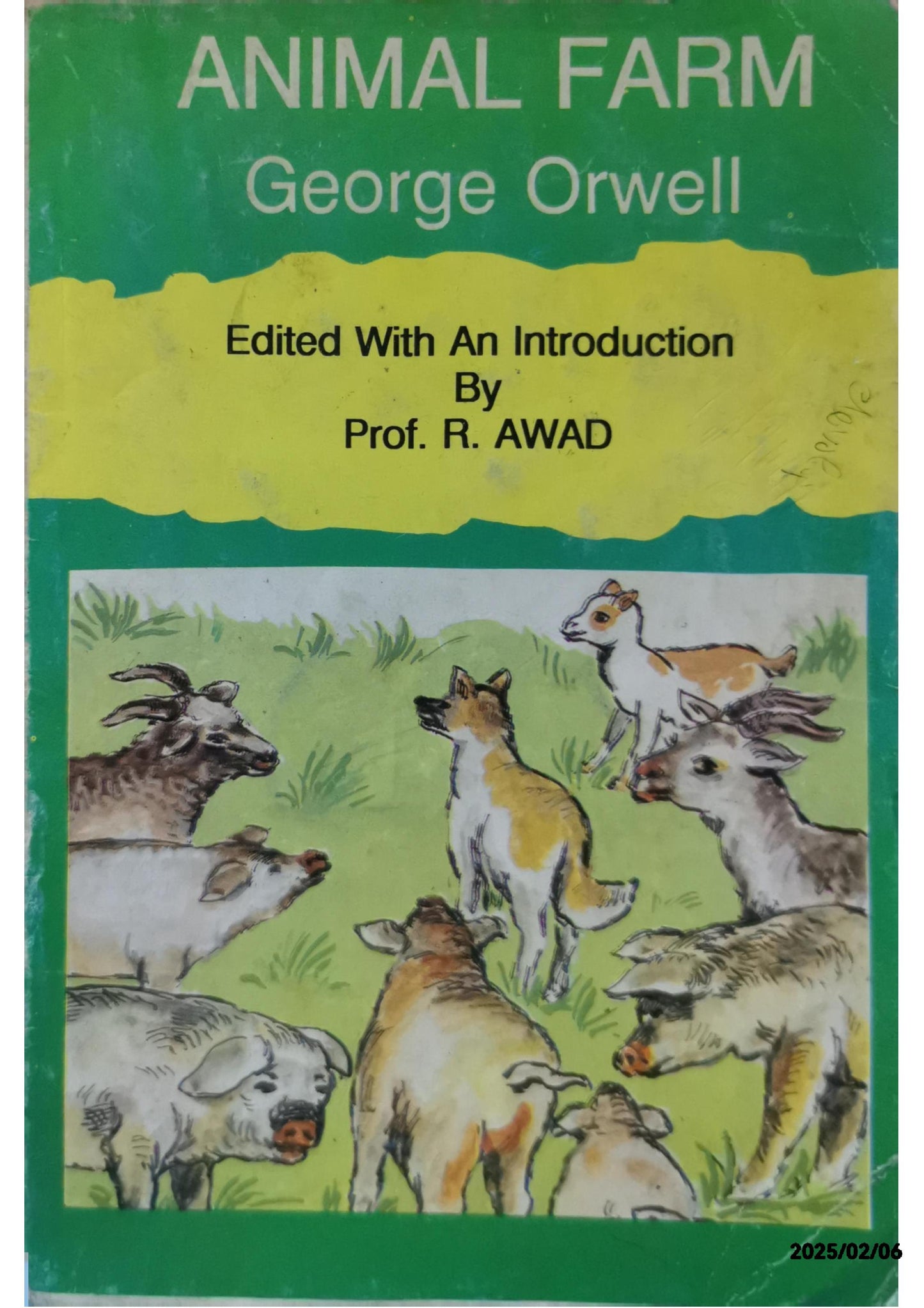 Animal Farm Novella by George Orwell