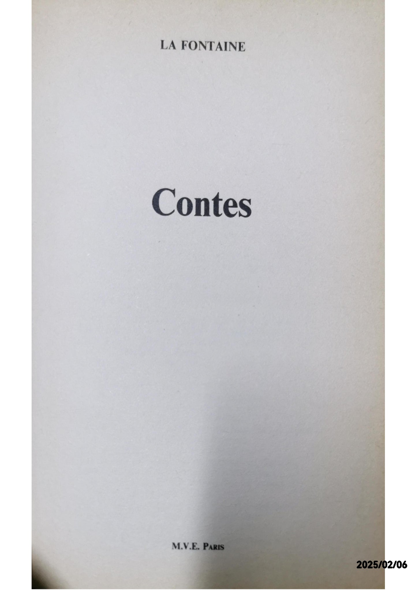 Contes Board book by Jean de la Fontaine (Author)