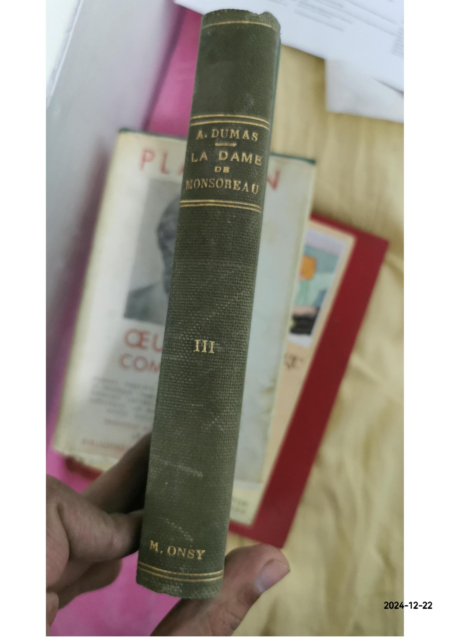 La Dame De Monsoreau DUMAS, Alexandre Published by Calmann Levy, Paris, 1903