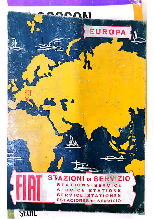 Stazioni di Servizio. Paperback – January 1, 1958 Italian Edition  by FIAT - (Author)