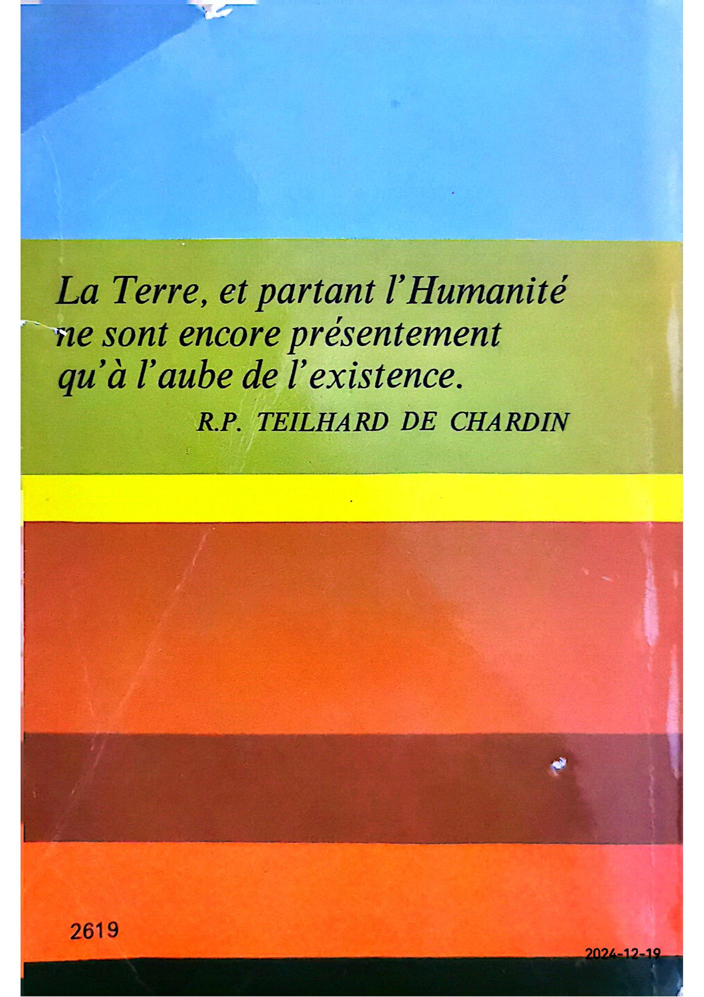 D'où vient l'humanité Poche – 1 janvier 1969 de N. ALBESSARD (Auteur)