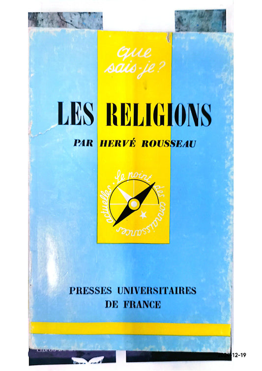 Les religions Paperback French Edition  by Herve Rousseau (Author)