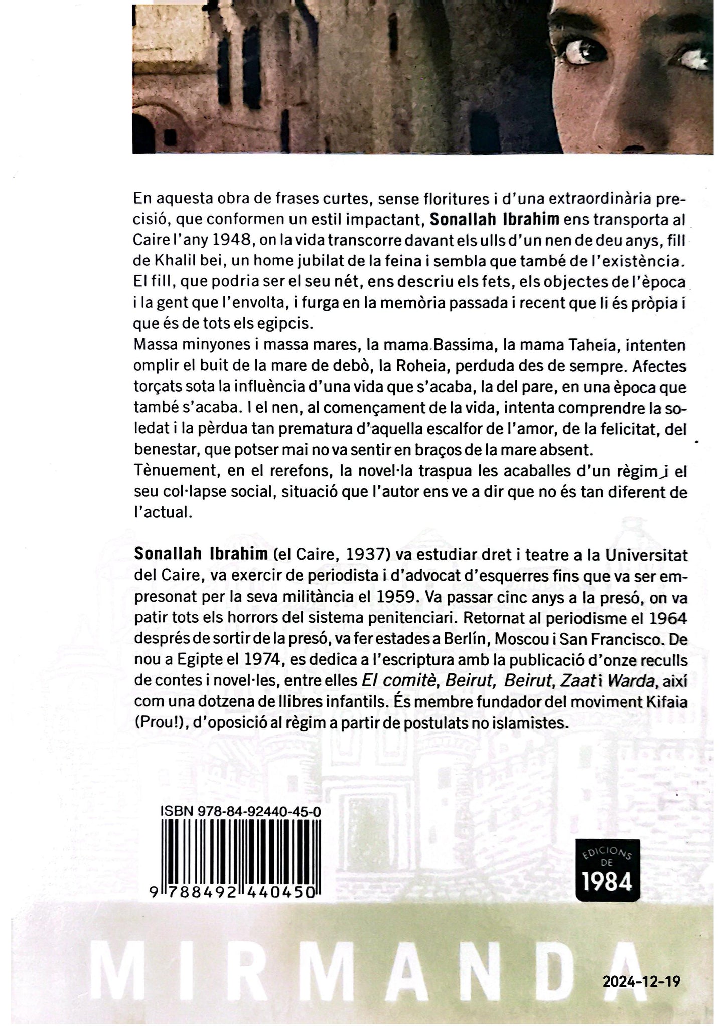 Mirades furtives Paperback – January 1, 2010 Catalan Edition  by Sonallah Ibrahim (Author), Jaume Ferrer Carmona (Translator)