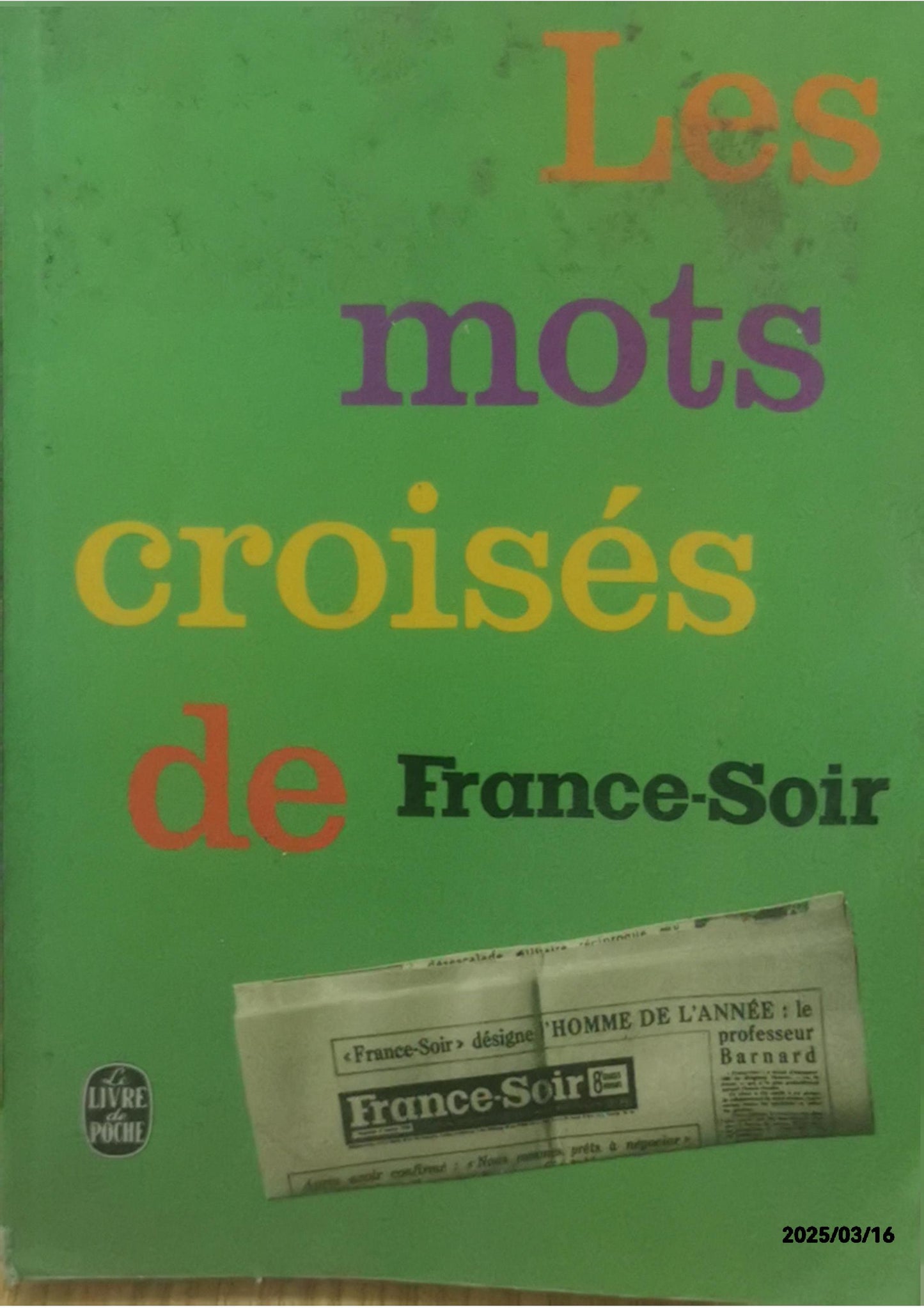 Les mots croisés de France-Soir -  France-Soir