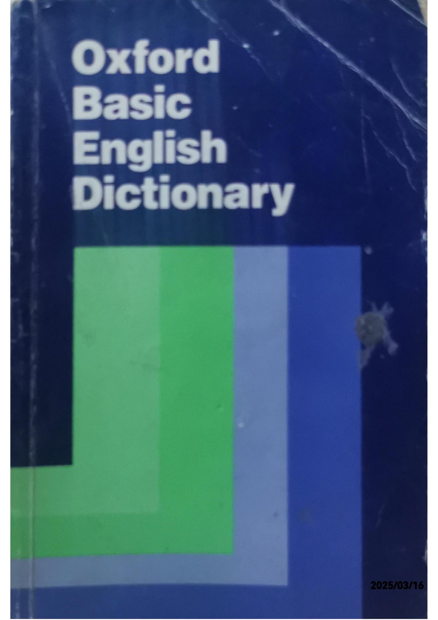 Oxford Basic English Dictionary - Oxford University Press