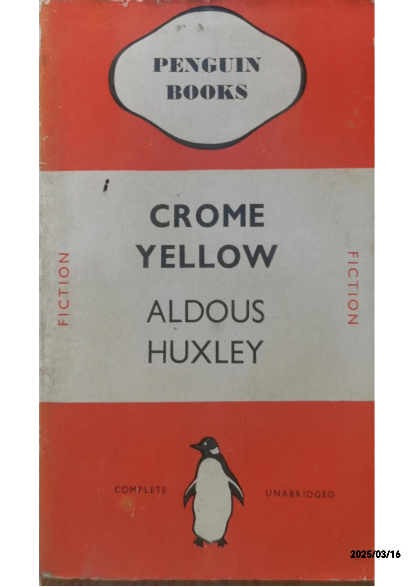 Crome Yellow - Aldous Huxley