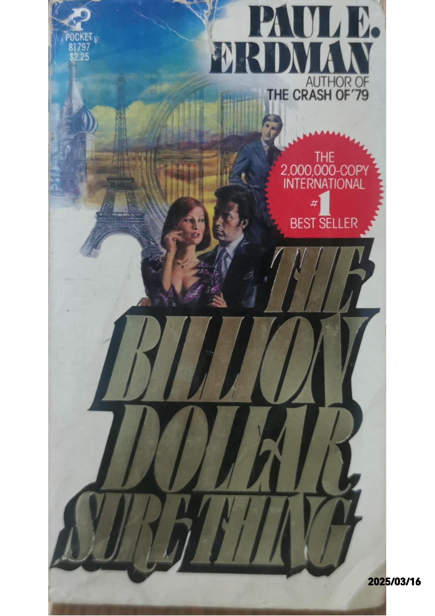 The Billion Dollar Sure Thing - Paul E. Erdman