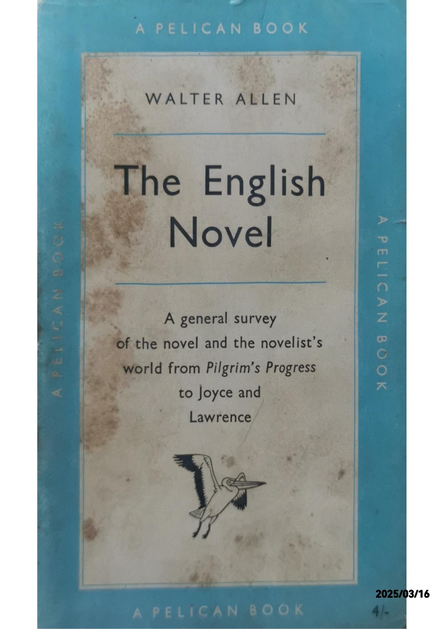 The English Novel - Walter Allen