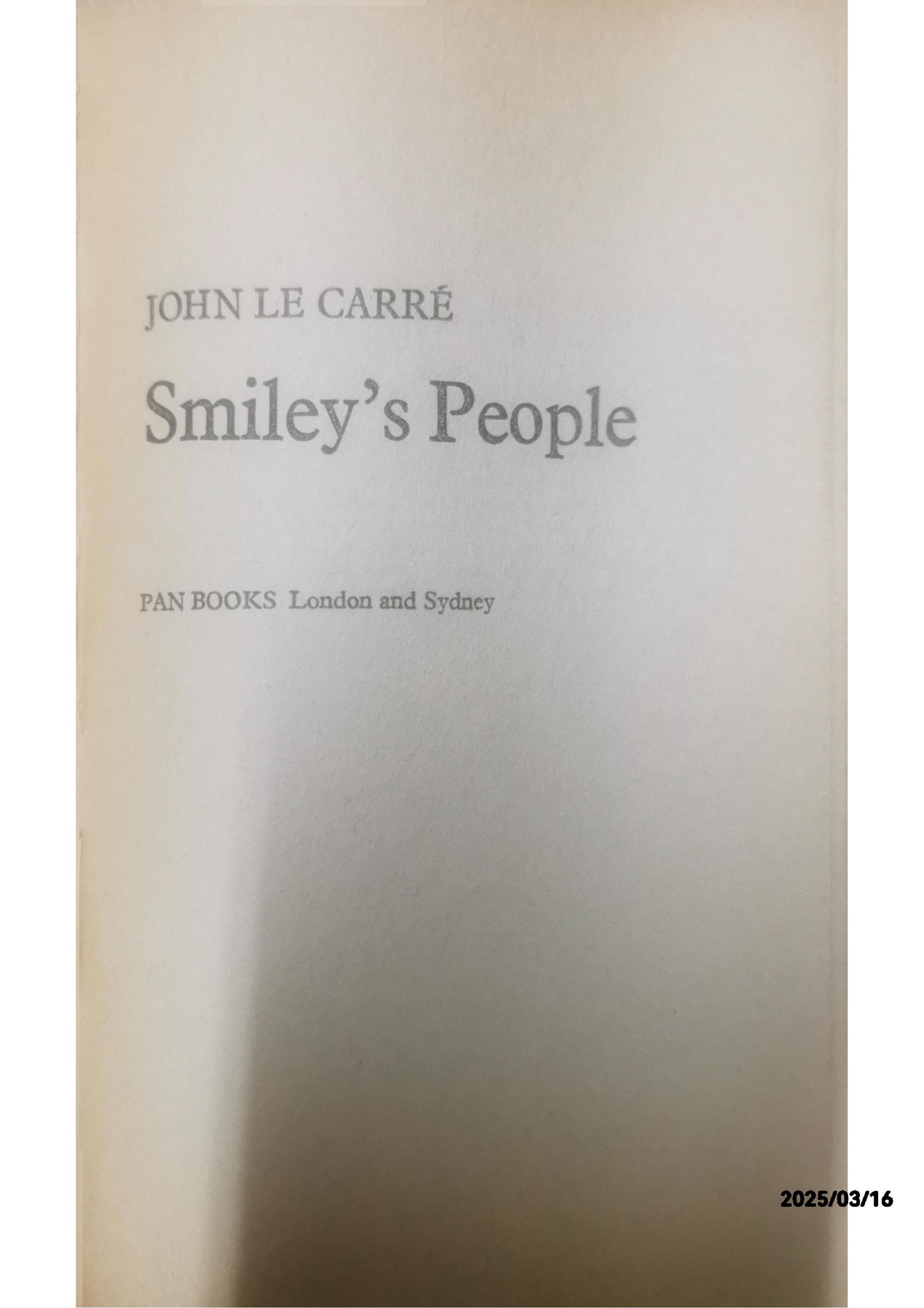 Smiley's People - John le Carré